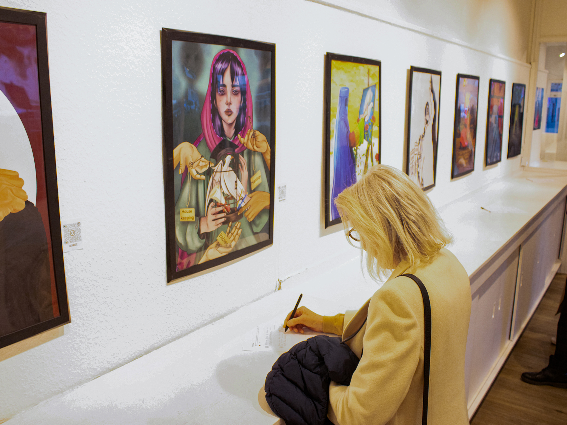 Afghan cartoonists exhibition, Toonistan